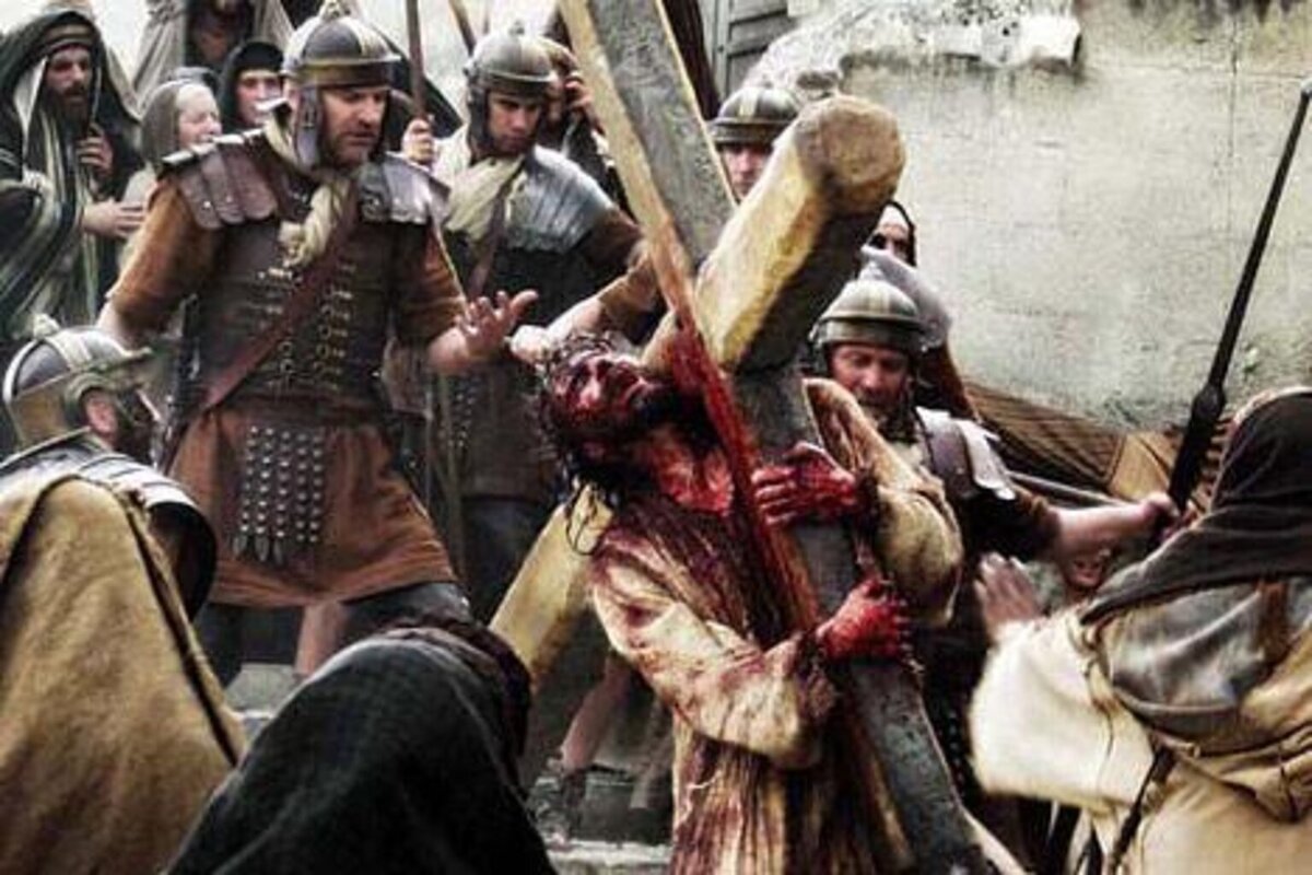 Кадр из фильма "Страсти Христовы"