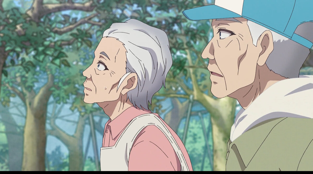 Супруги Сайто в преклонном возрасте.