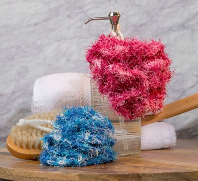    Скрабирующая   
Источник: «Yarnspirations»