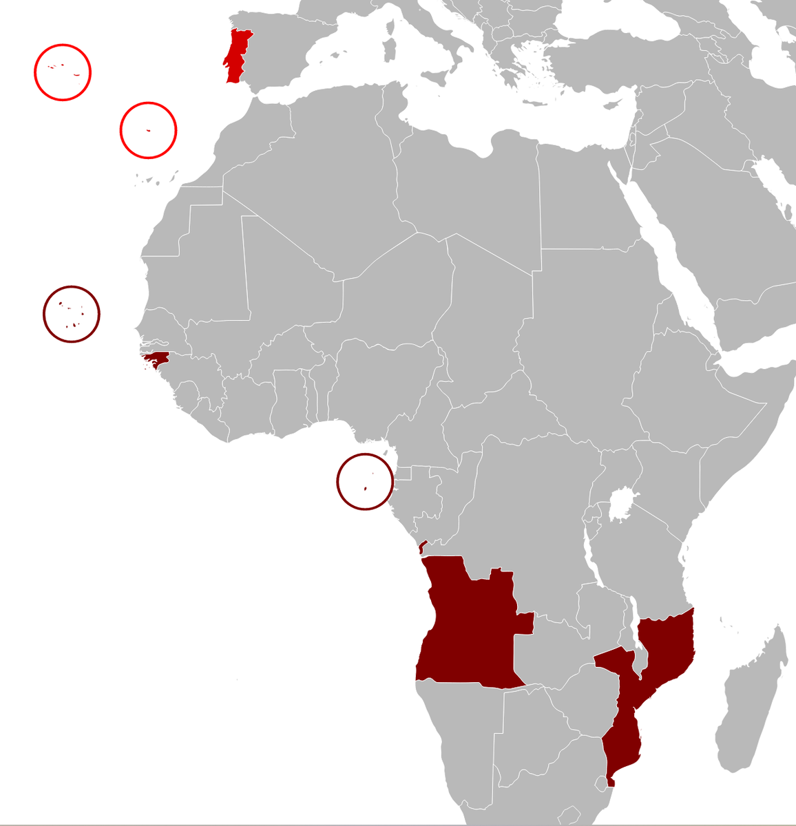 Португалия и африканские португальские колонии в Африке при режиме "Нового порядка"