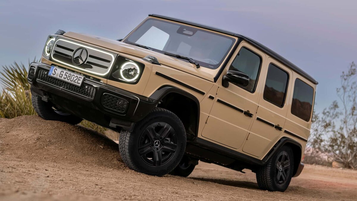 Абсолютно новый полностью электрический Mercedes-Benz G580 2025 модельного года