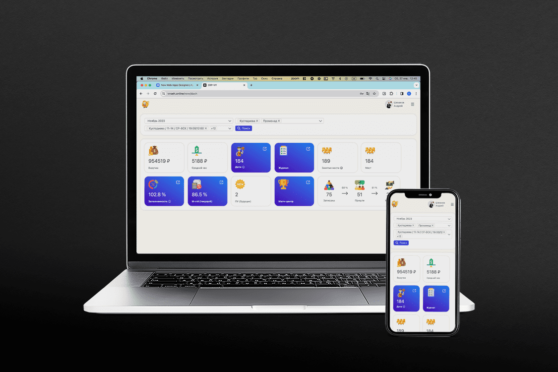 ERP-система Выше Всех
