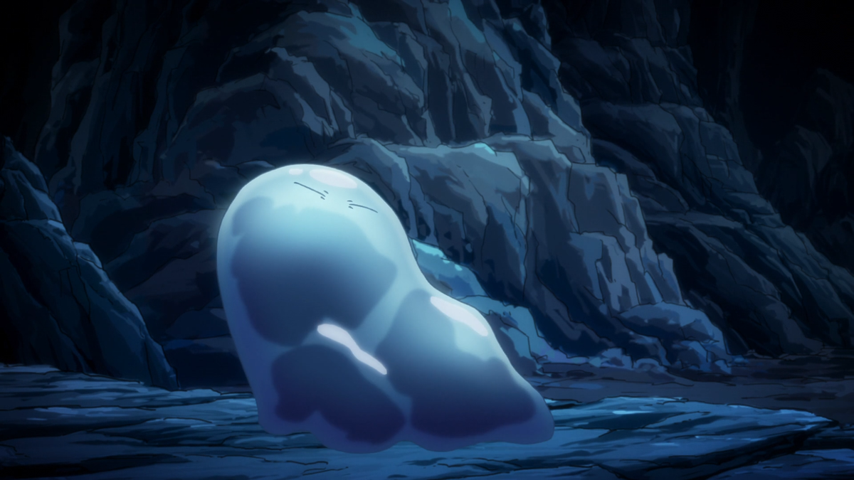 Изображения с сайта: animego.org / Кадр из аниме О моём перерождении в слизь /  Оригинальное название: Tensei shitara Slime Datta Ken