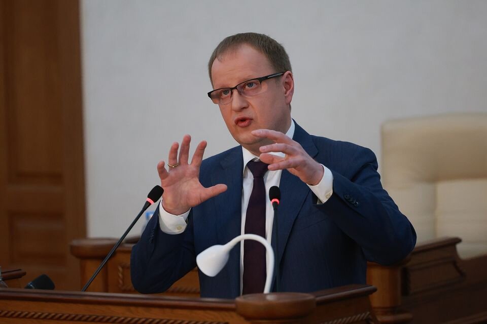    Отчет губернатора Алтайского края Виктора Томенко. Источник: Олег Укладов