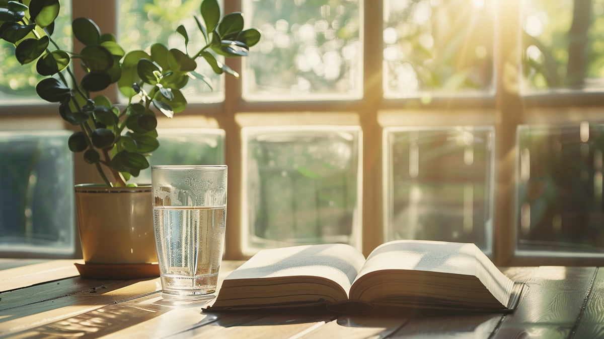 Вода и чтение ежедневно 