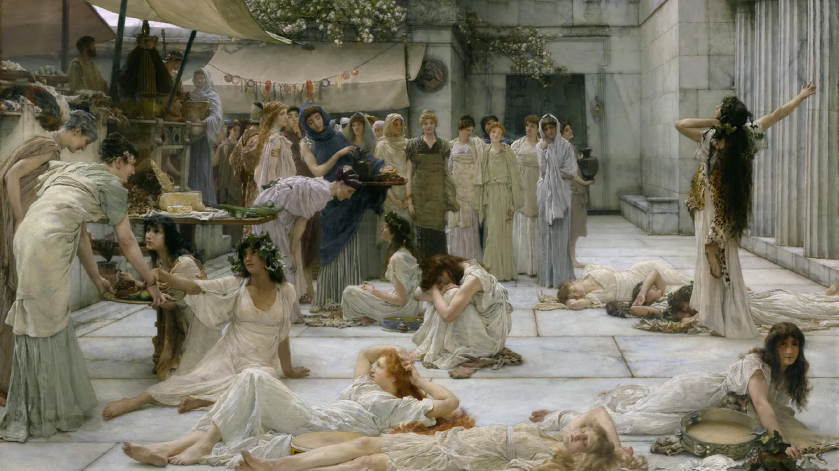 Нормальное женское общество в древности