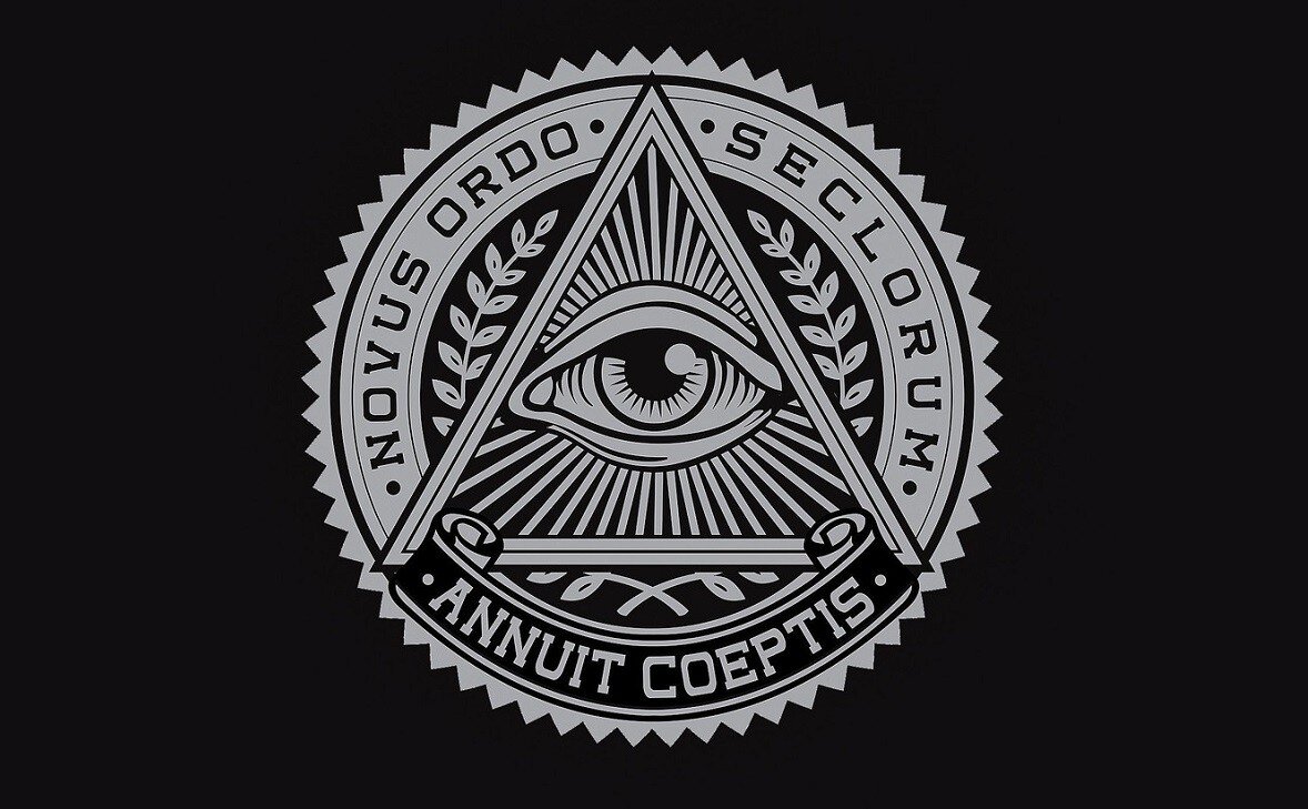 Всевидящее око. Масонский знак.