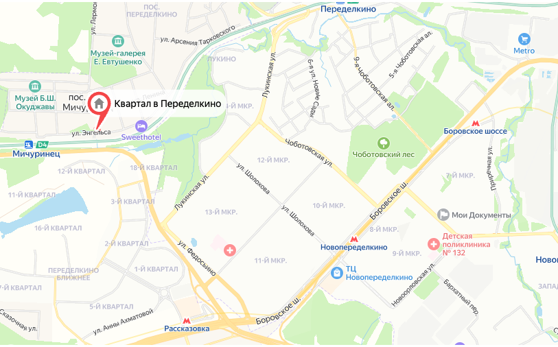 Другие коттеджи в Переделкино