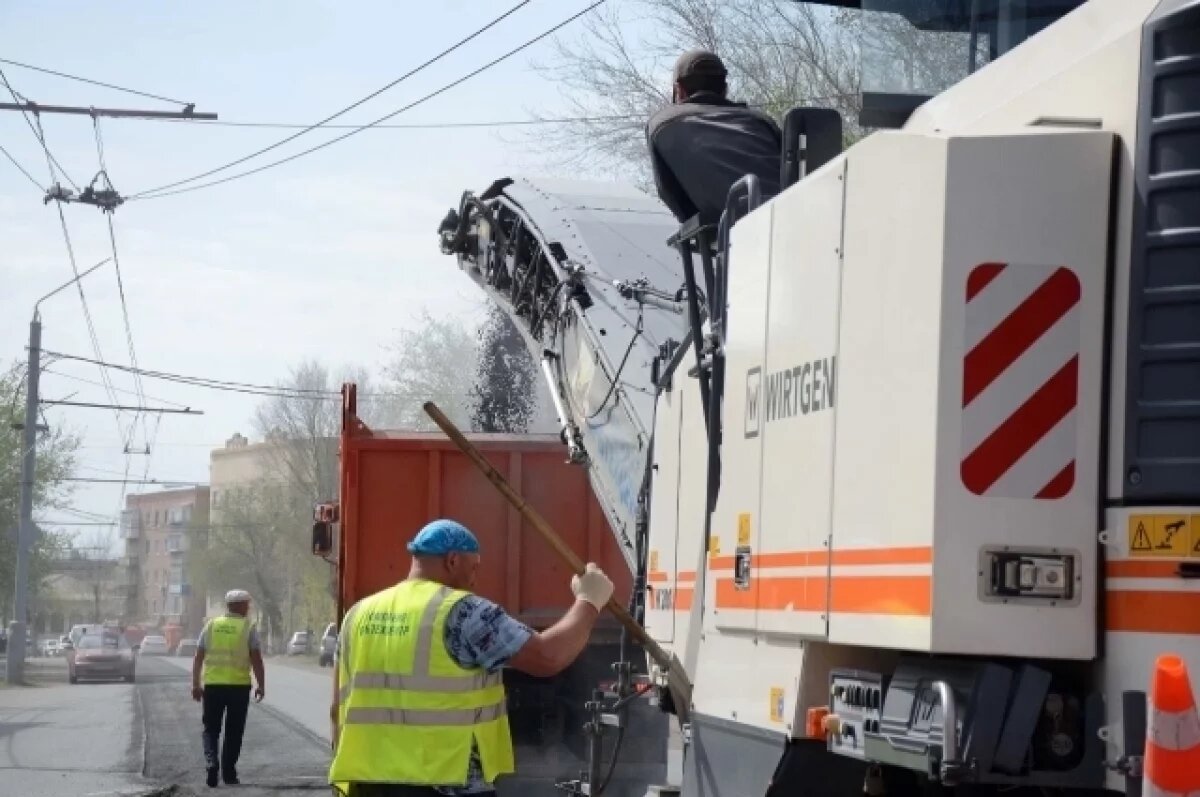    В Оренбурге начали ремонт дорог на улицах Кирова и Бурзянцева