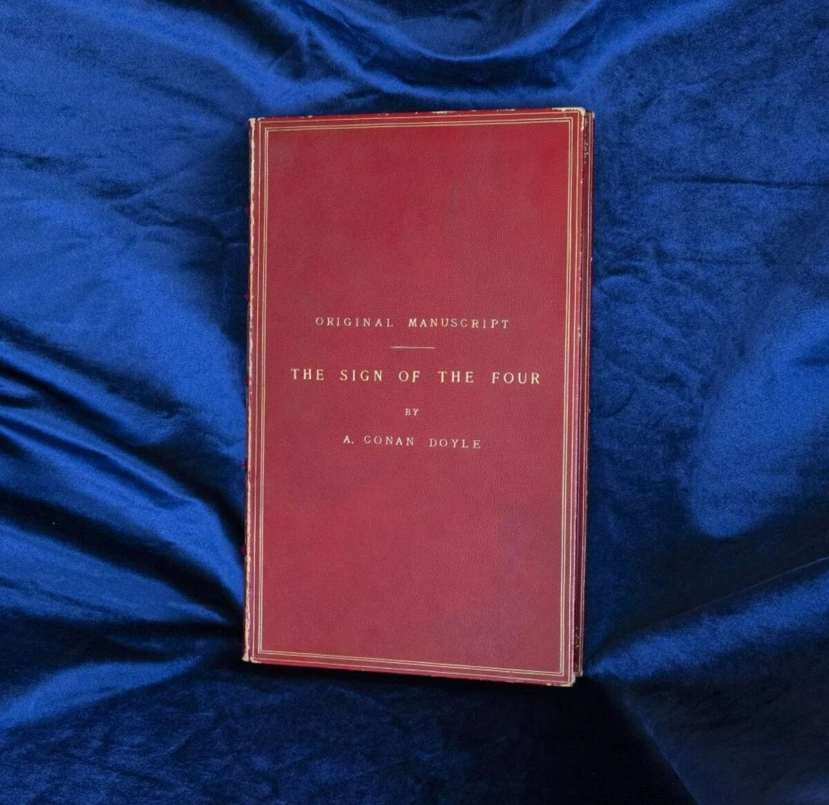Артур КОНАН ДОЙЛ Рукопись романа «Знак четырех». 1889 Фото: Christie’s
Источник: artnet.com

