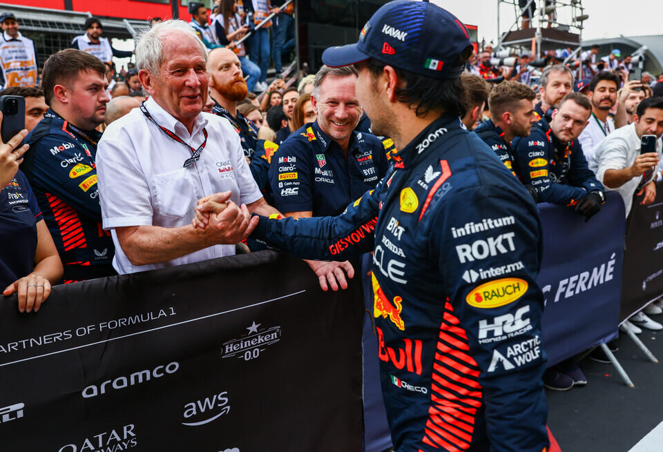    Хельмут Марко подтвердил, что Перес попросил трехлетний контрактGetty Images / Red Bull Content Pool