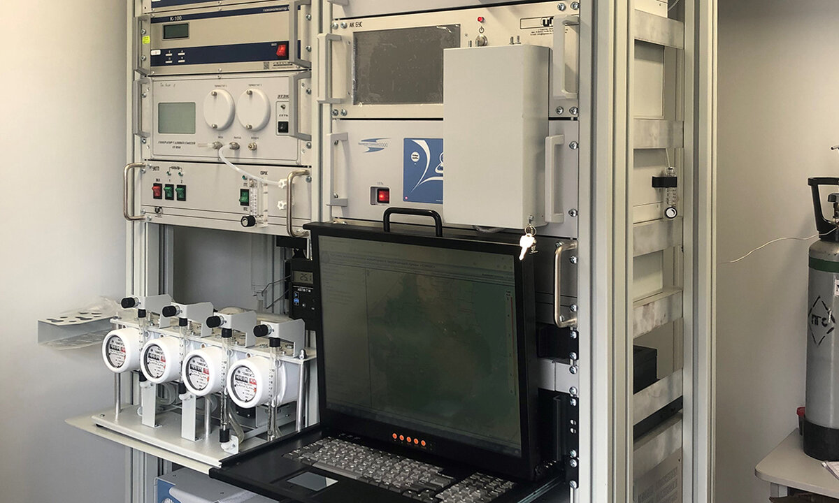 Санитарно-экологический пост –  это мини-лаборатория / Фото пресс-службы «Тольяттикаучука» 