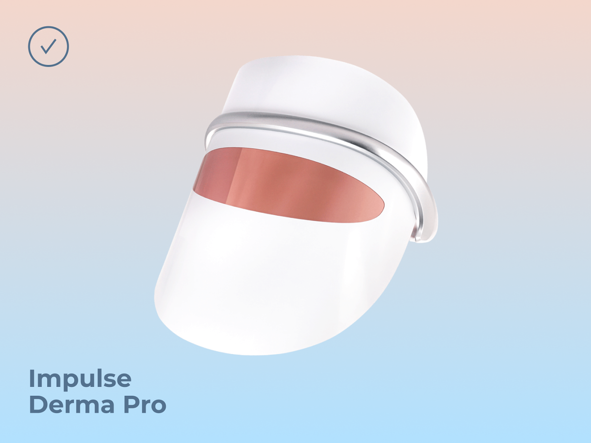 Cветодиодная маска для ухода за кожей лица Impulse Derma Pro. Фото: Impulse Device©