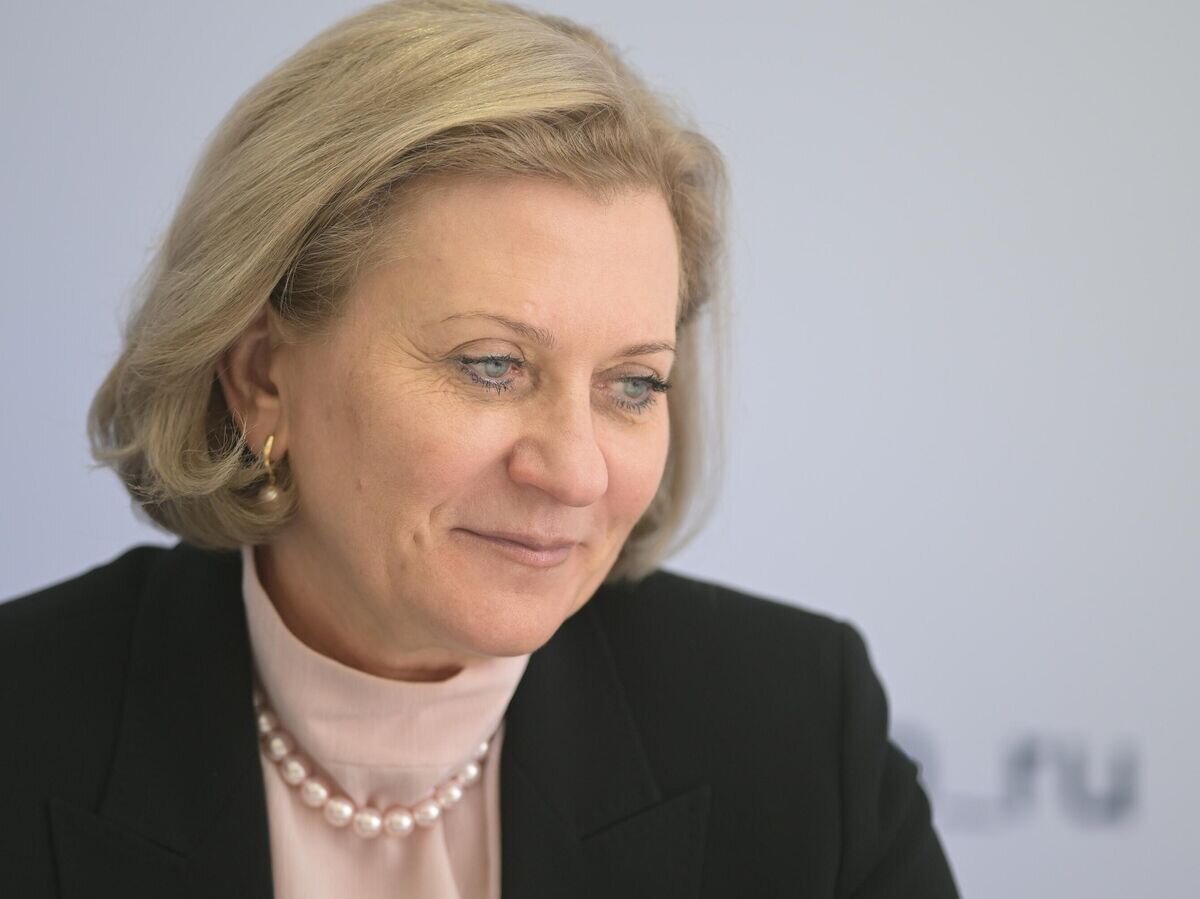    Руководитель Федеральной службы по надзору в сфере защиты прав потребителей и благополучия человека, главный государственный санитарный врач Российской Федерации Анна Попова© РИА Новости / Владимир Астапкович
