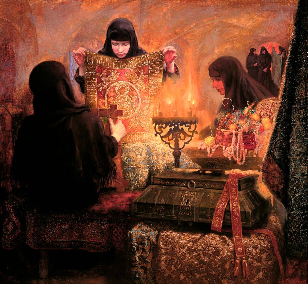 Юрий Сергеев «Золотошвейки» 