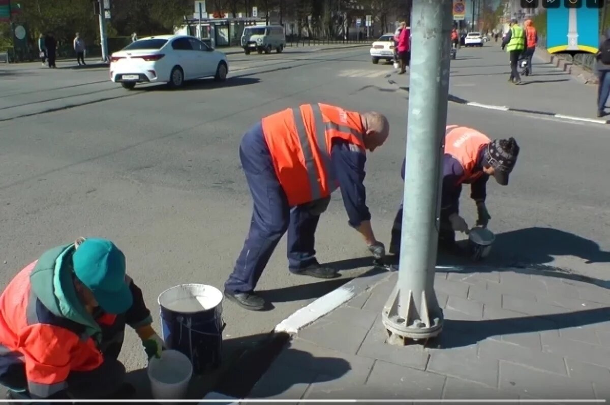    В Ульяновске приводят в порядок маршрут областной эстафеты