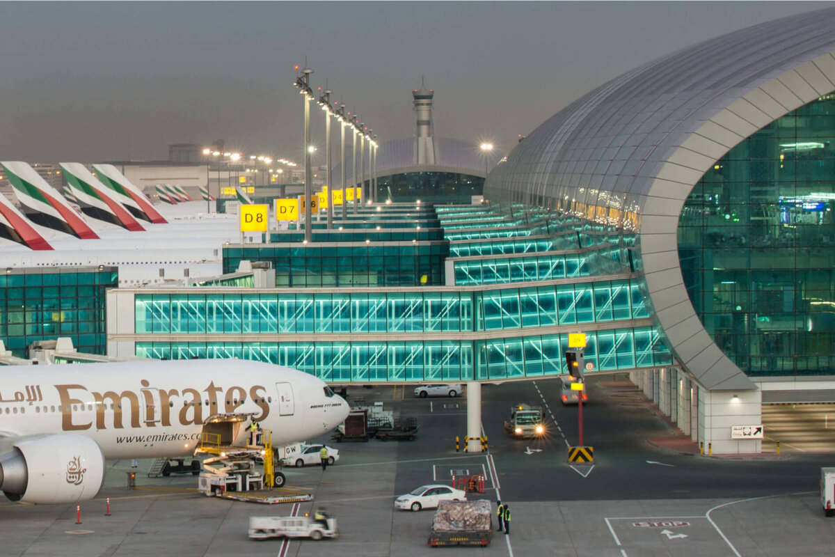 Аэропорт Дубая. Фото rtek24.ru.