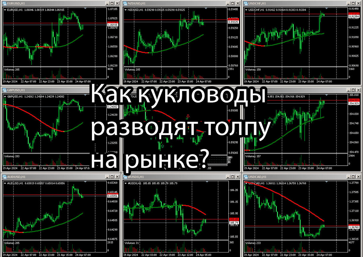 Как кукловоды разводят толпу на рынке?