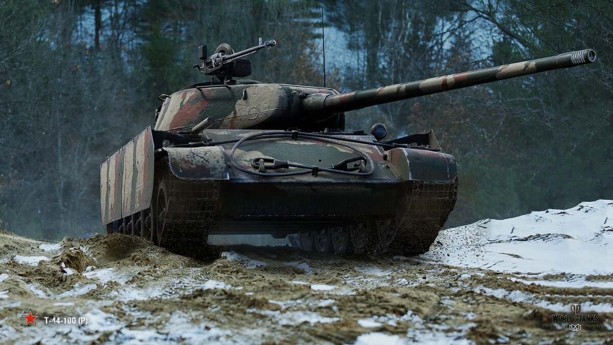 Советский танк Т-44-100 представляет собой модификацию знаменитого Т-44, который был разработан в период послевоенного времени в СССР.