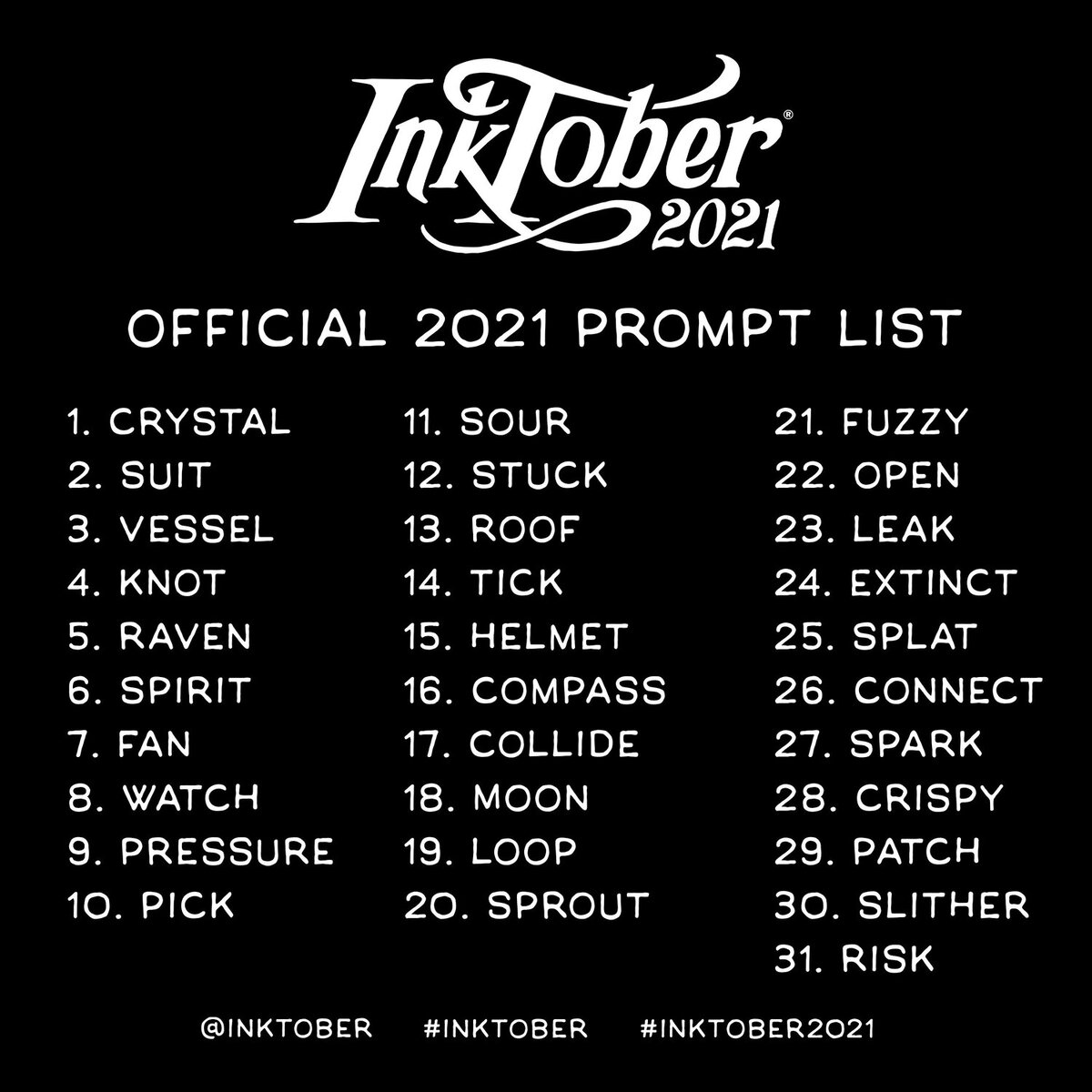 InkTober 2021.