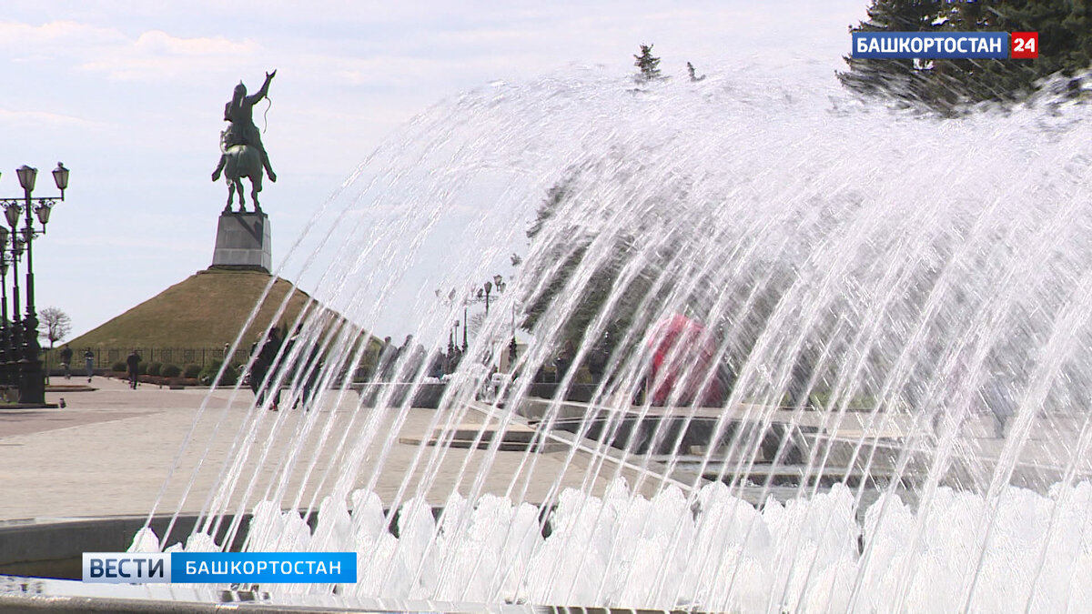    В Уфе назвали даты открытия городских фонтанов