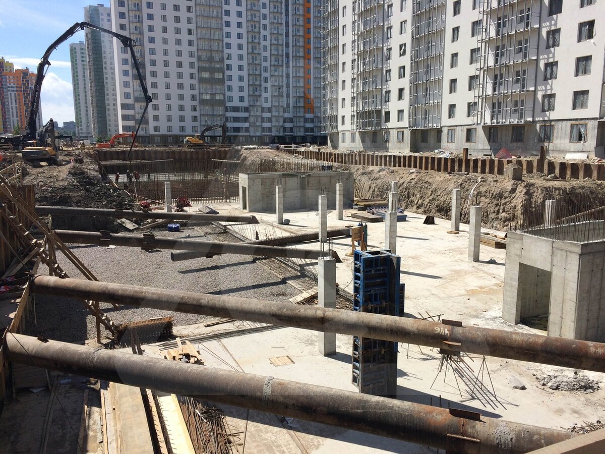 Фотография процесса строительства ЖК Алфавит