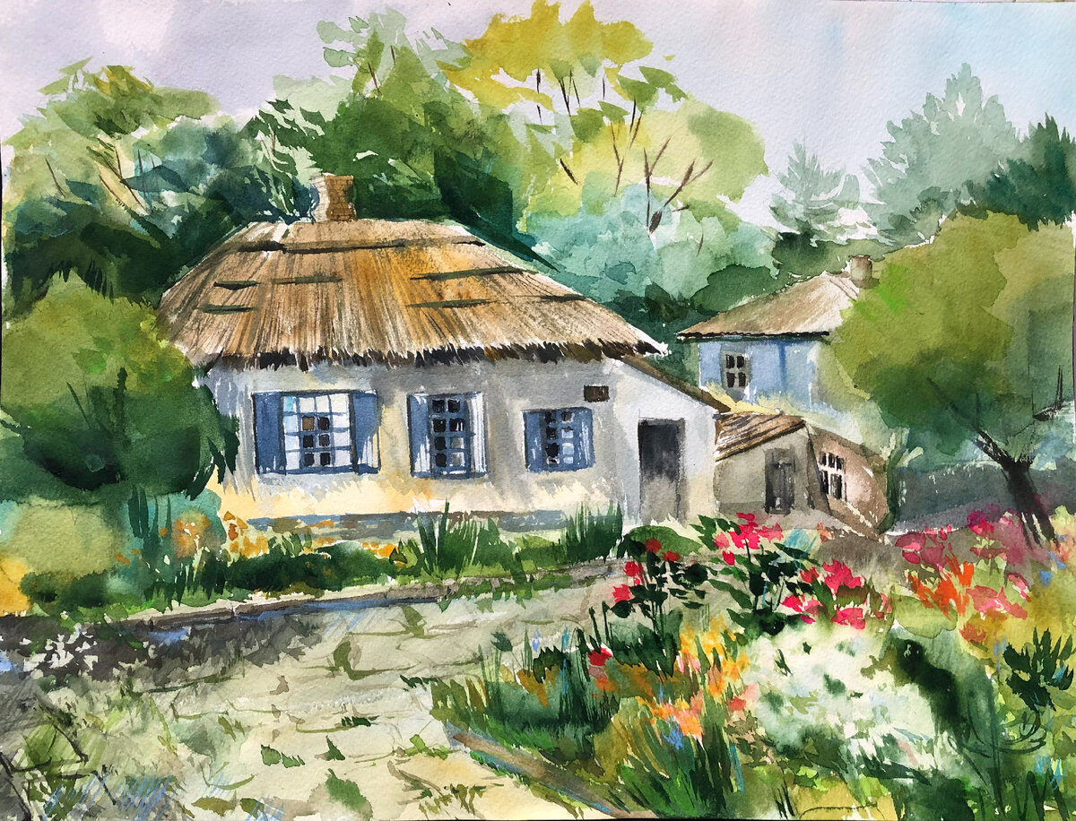 Андрианкина Ольга. Дом Лермонтова в городе N.