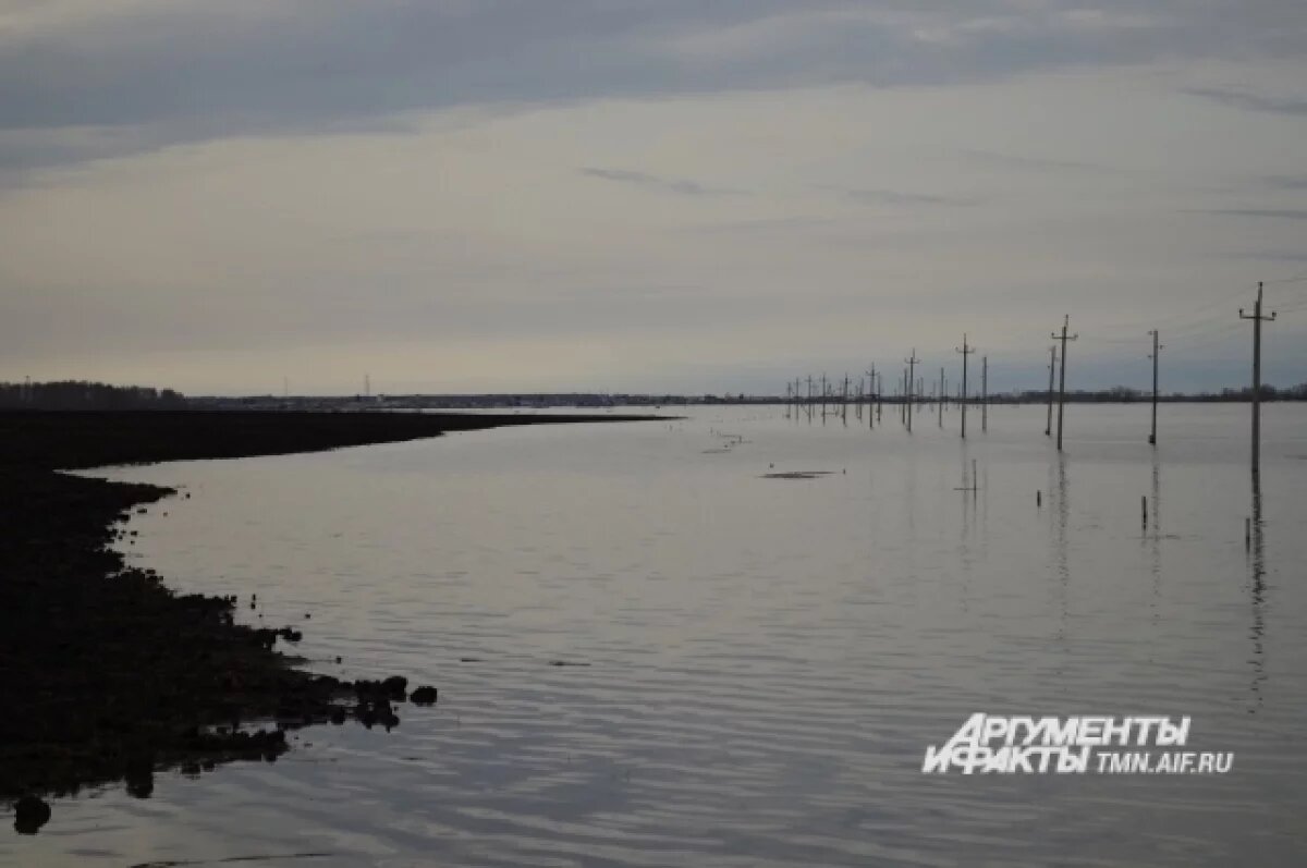    В Тюменской области вода будет высокой более 2 недель