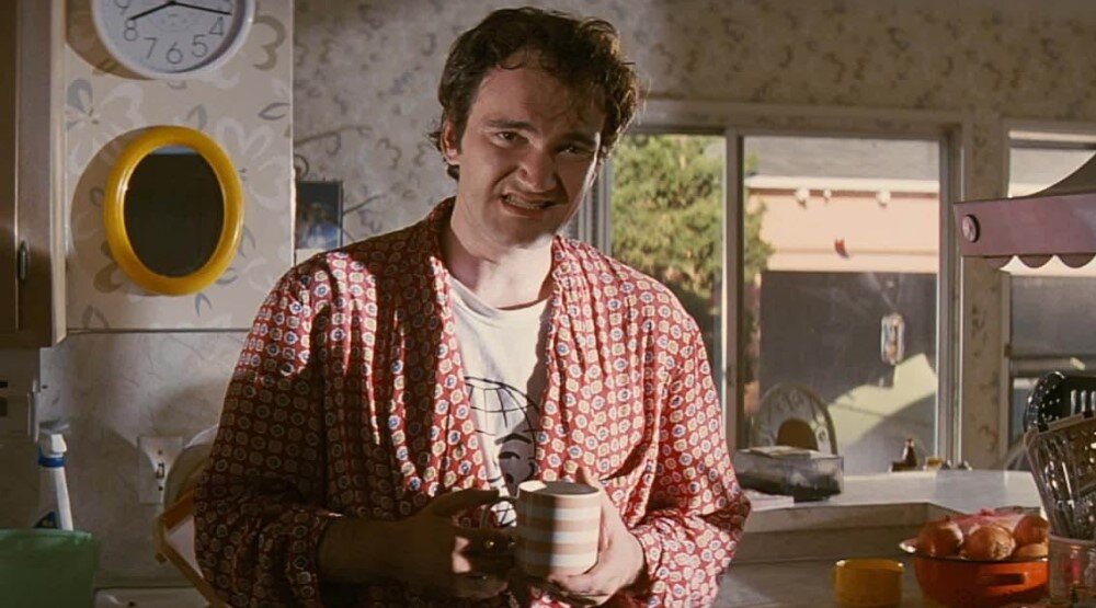     Квентин Тарантино, кадр из фильма «Криминальное чтиво» (1994)