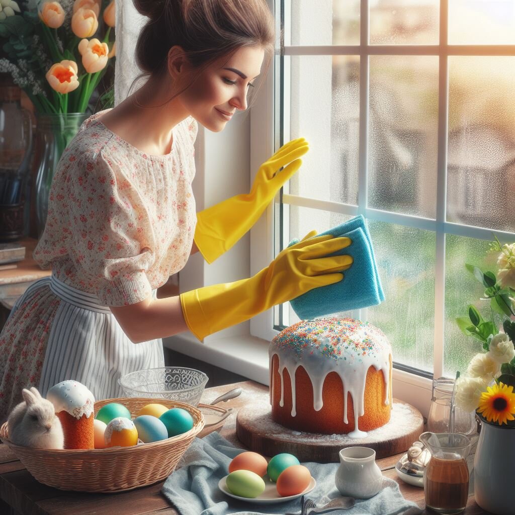 Уборка на Пасху