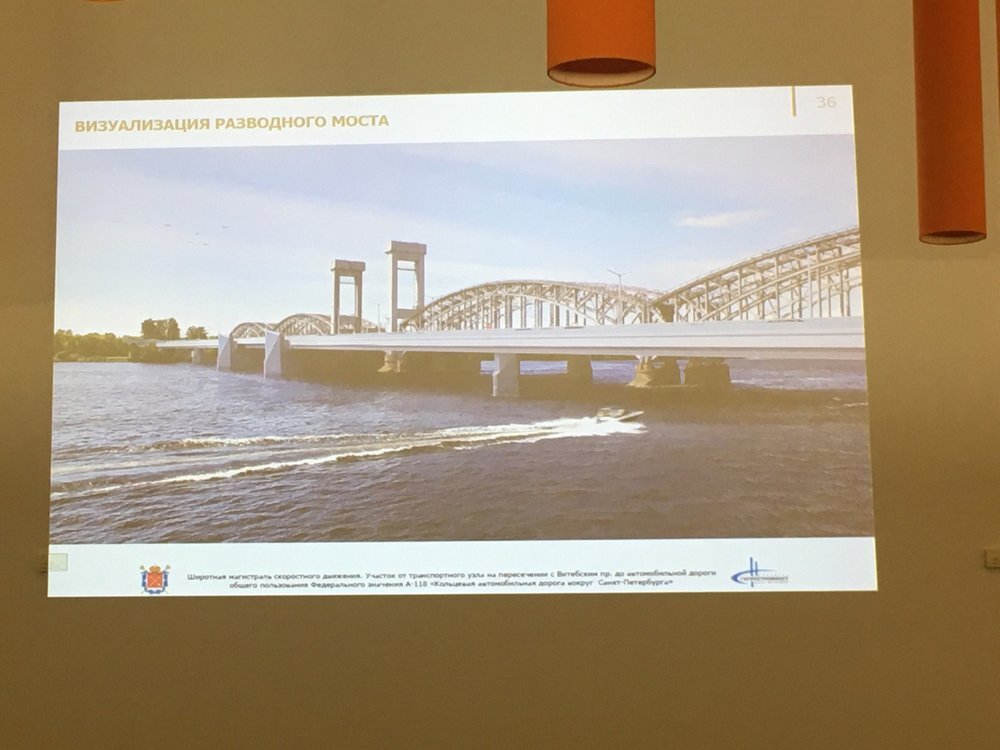     Проектирование моста через Неву в составе ШМСД в Петербурге находится на завершающей стадии