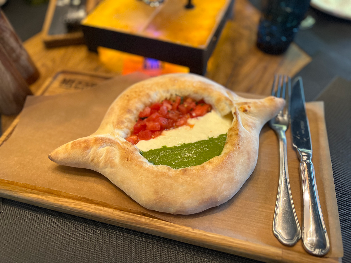 Аджарская лодочка в Megobari