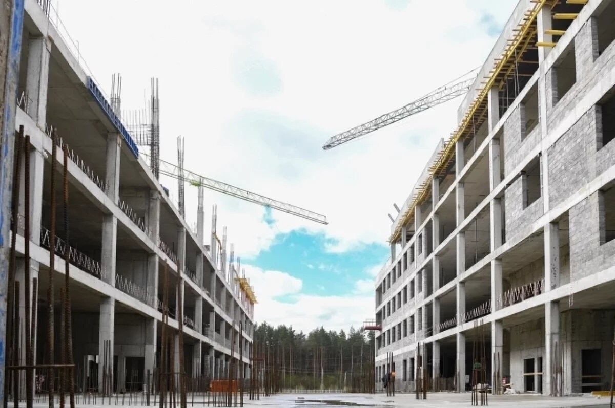    Отделку нового здания ДОКБ в Твери планируют начать к концу 2024 года