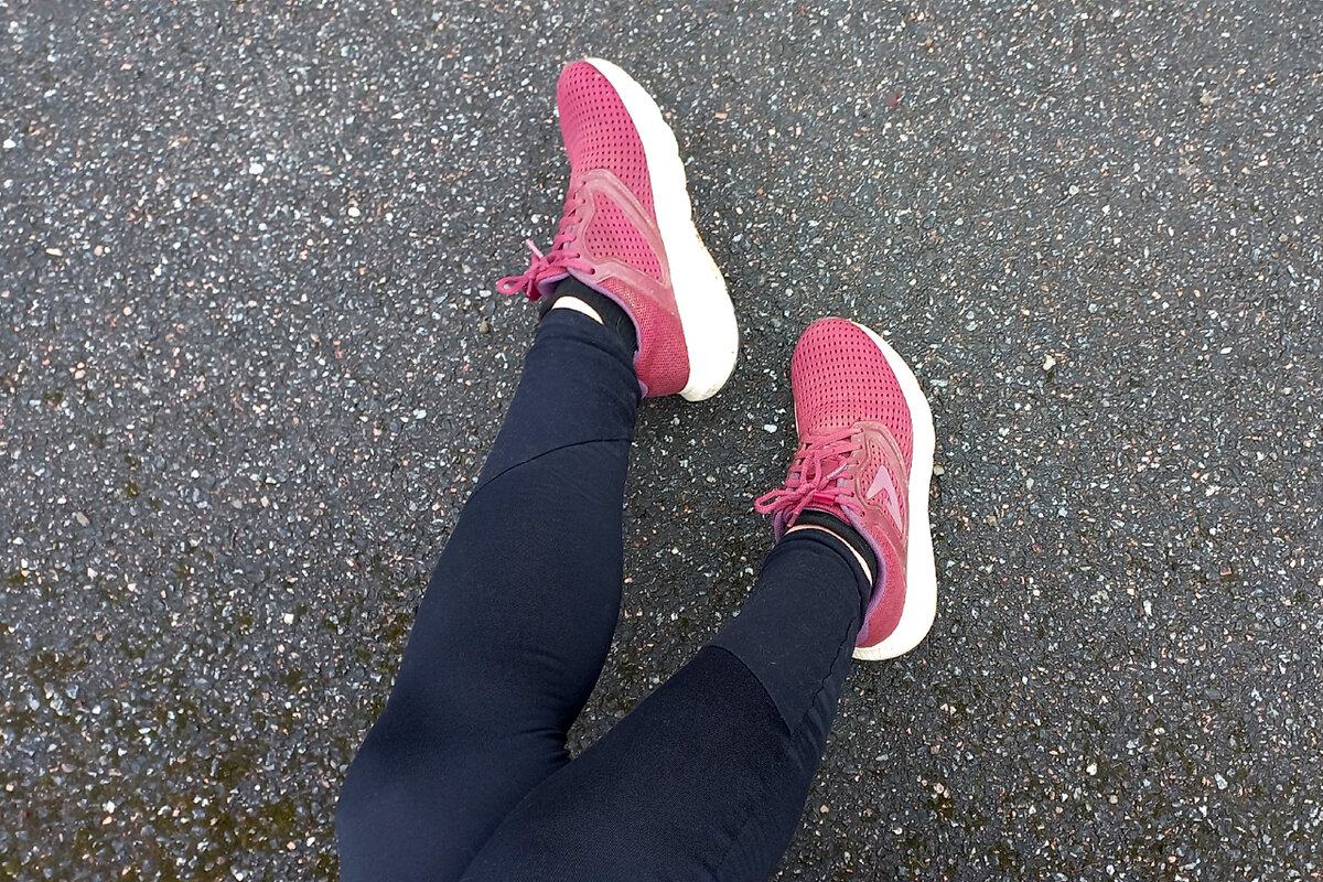 Как говорит мой муж: "Больше бегать она не хочет. Но и меньше тоже нет" 