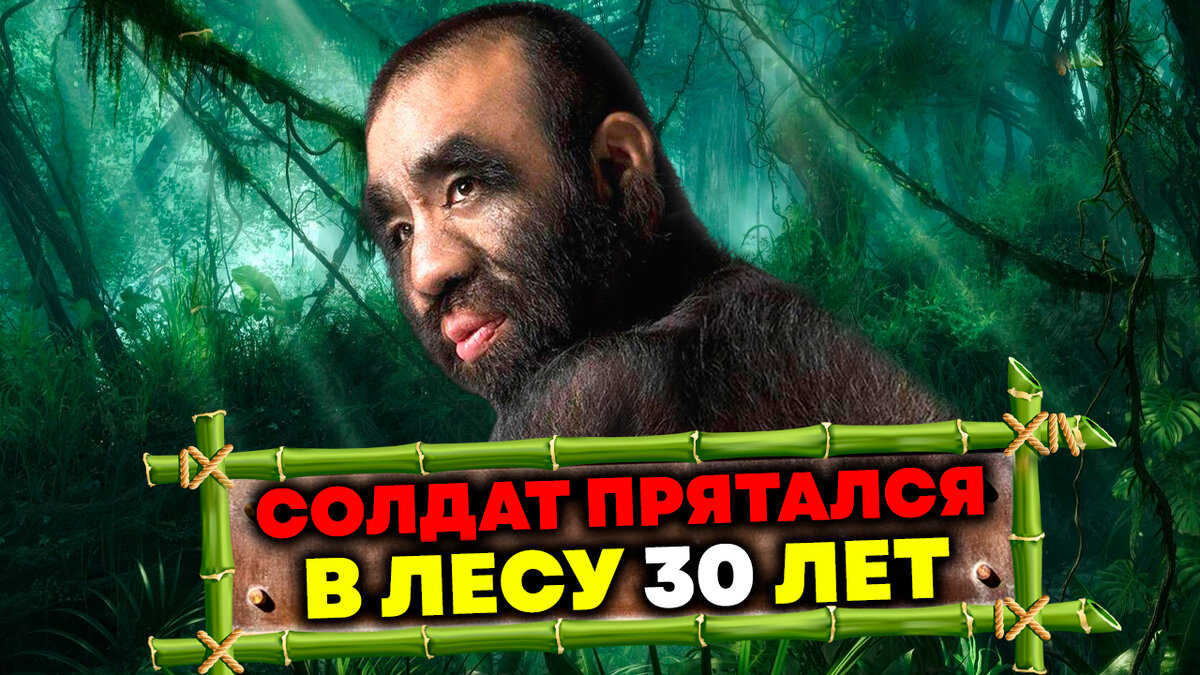 Иллюстрация к статье и не более того. Обросший человек, живший в лесу. Лесной человек. Источник Яндекс картинки