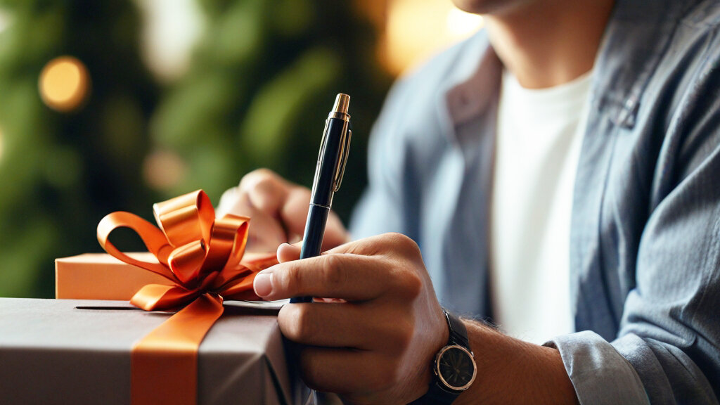 ручка с гравировкой в подарок любимому мужчине