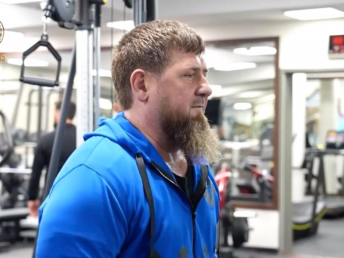    Глава Чечни Рамзан Кадыров во время тренировки© Kadyrov_95