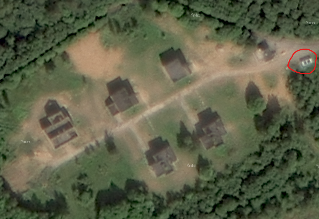 Вид на дачи центробанка(август 2023)