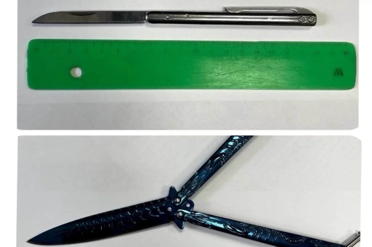    Тулячка пыталась пронести в здание суда нож в виде авторучки