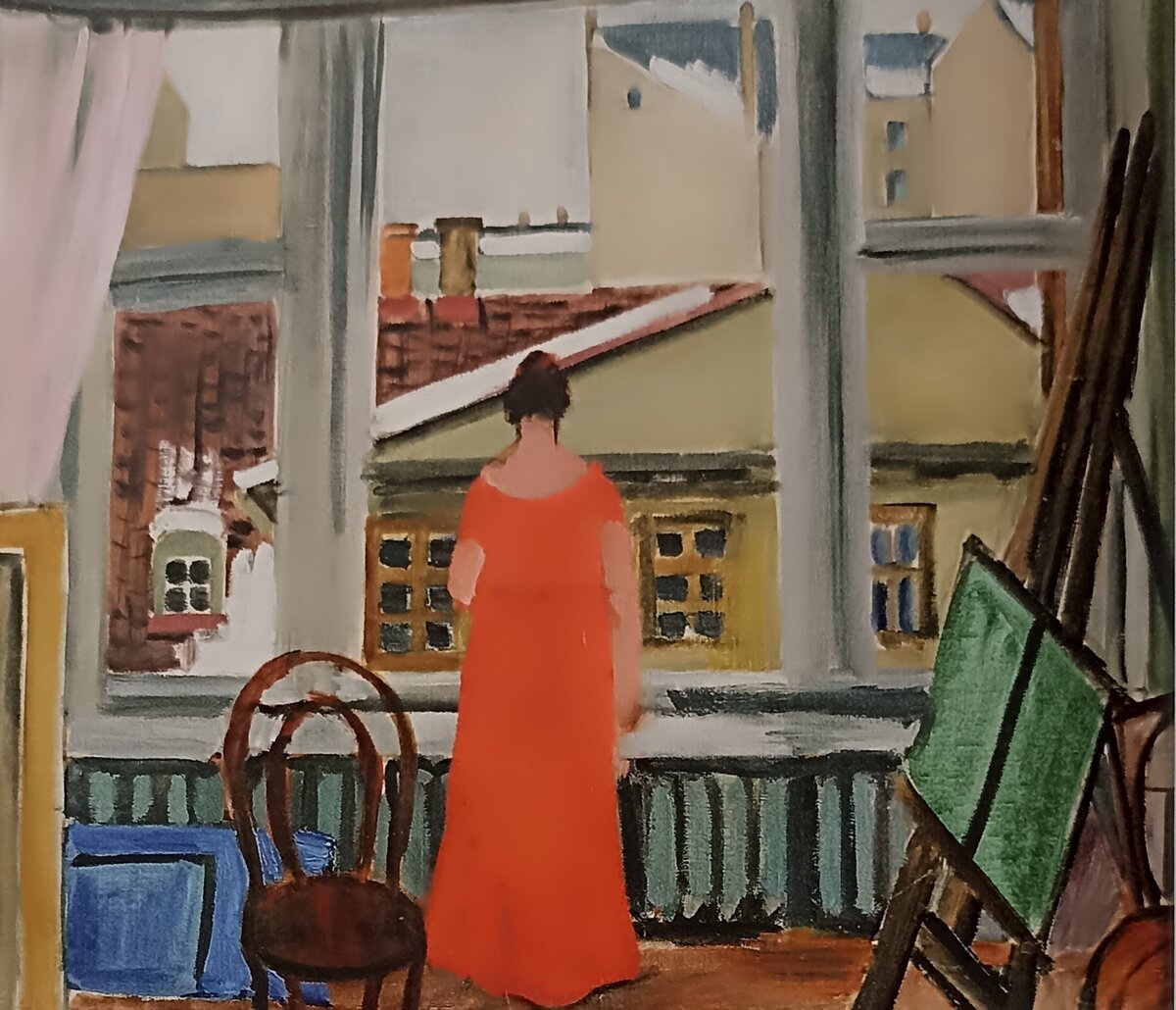 Окно.Рига. Г.Элиас