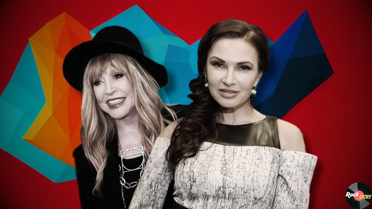 На фотографии: Алла Пугачёва и Эвелина Блёданс