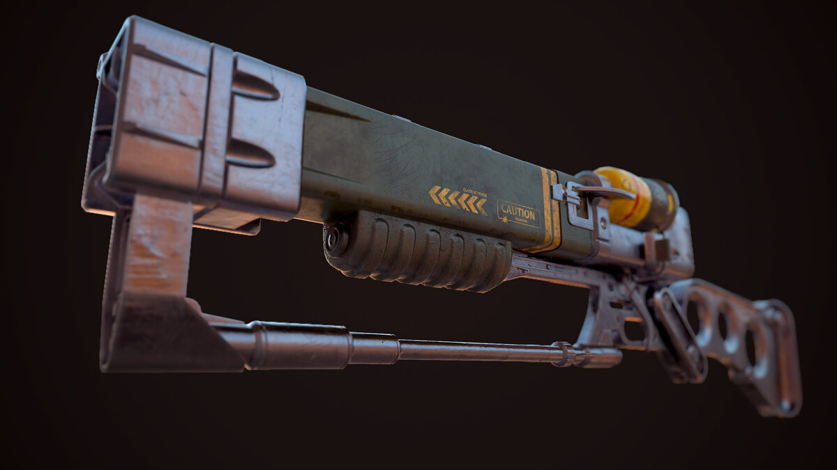 Лазерная винтовка AER-9.