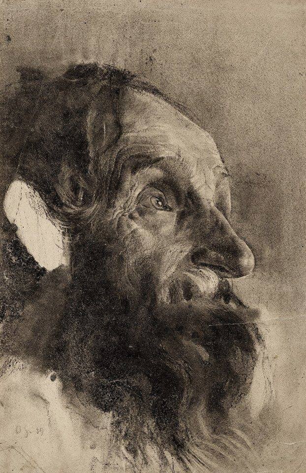 Otto GREINER. Portrait. 1869   Comp.element: Asya Oblamsky