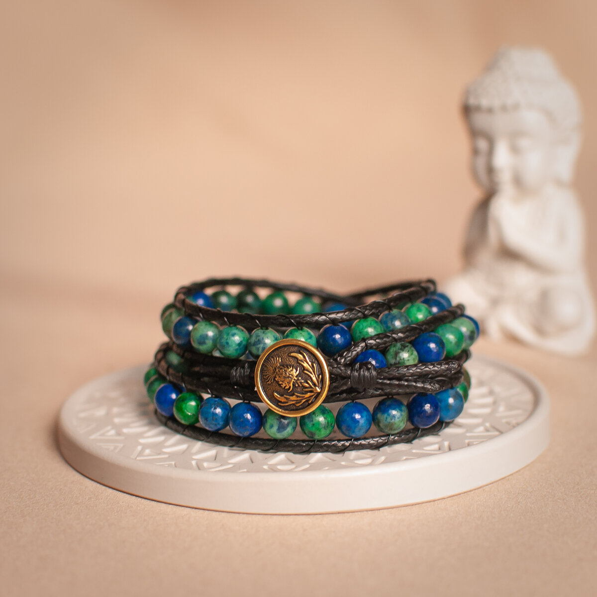 застежка "Чертополох" о т сглаза и негатива.