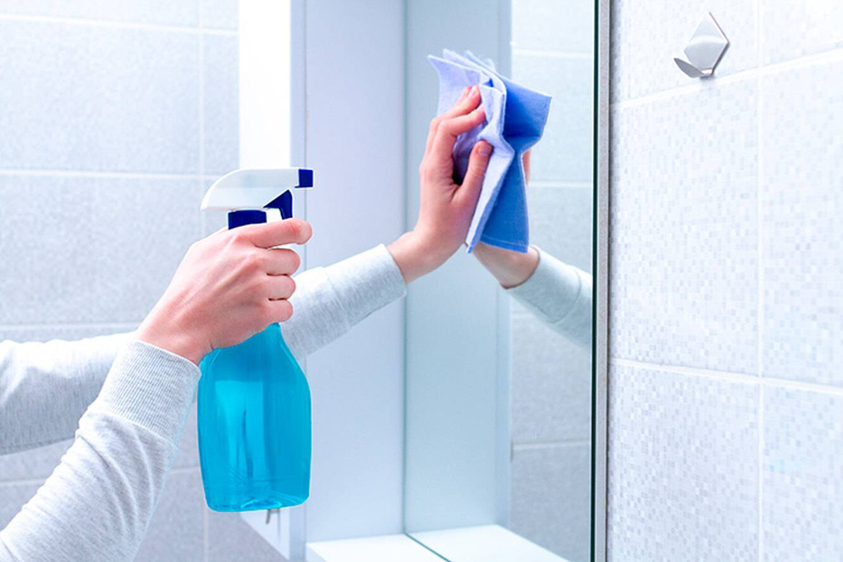 Уход за зеркалами