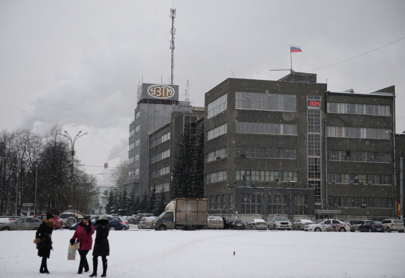 Здание Уральского завода тяжелого машиностроения (ПАО «Уралмашзавод») в Екатеринбурге. В его проектировании участвовал выпускник Баухауса Бела Шефлер © Павел Лисицын, РИА Новости