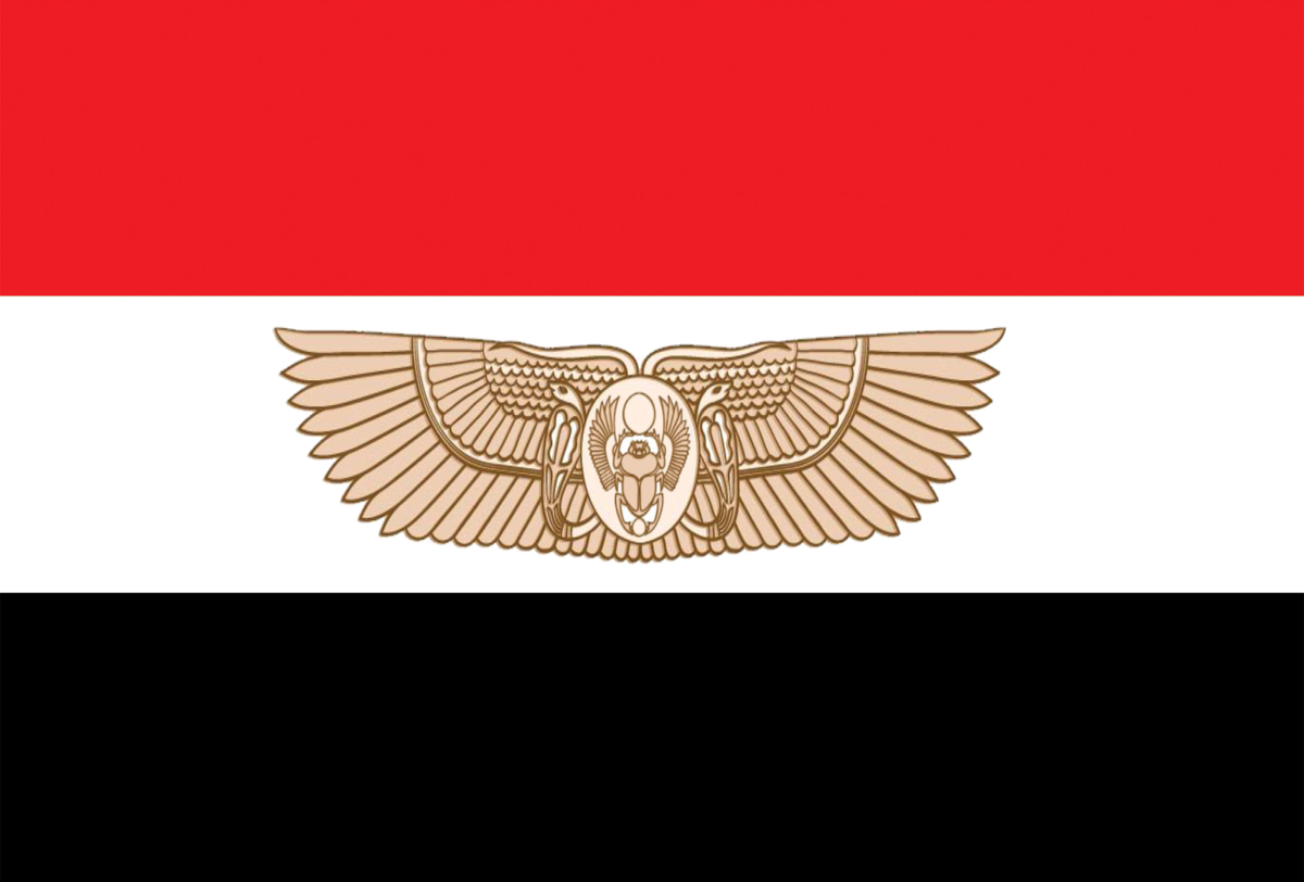 Египет в флаг герб 