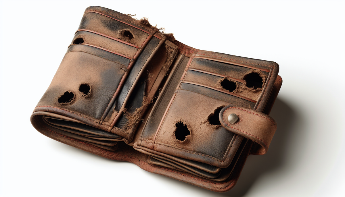 дырявый кошелек? - дырявая голова!