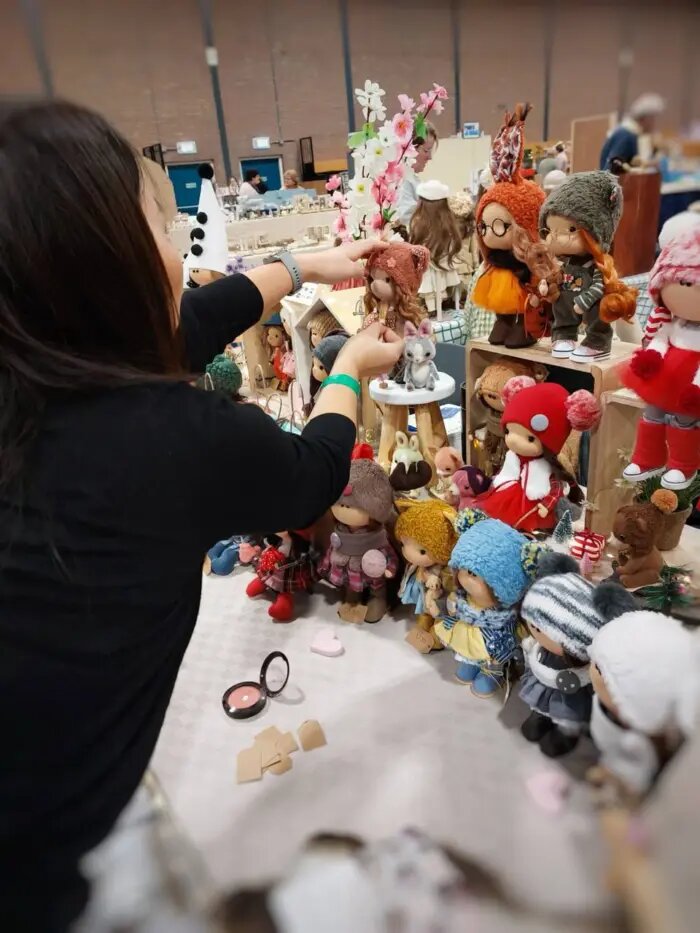 Оксана и ее куклы созданные на заказ