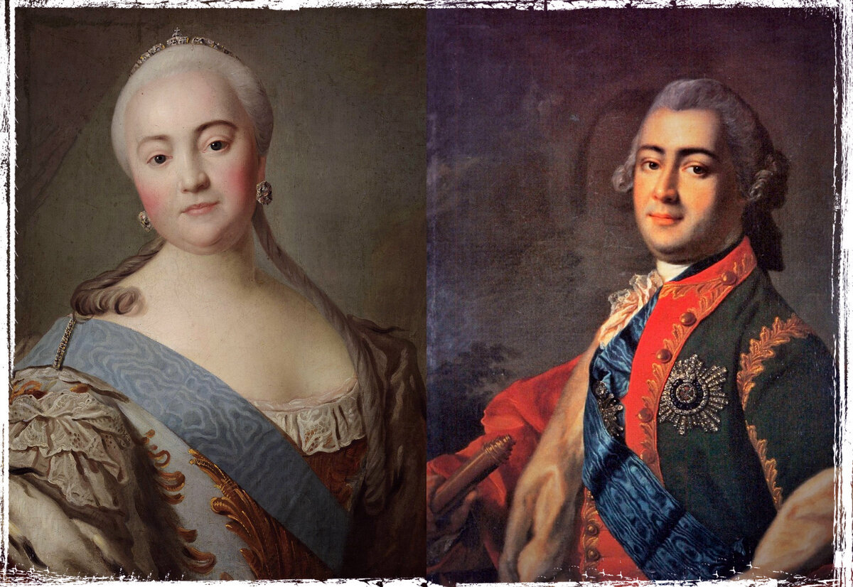 Елизавета Петровна и Алексей Разумовский
